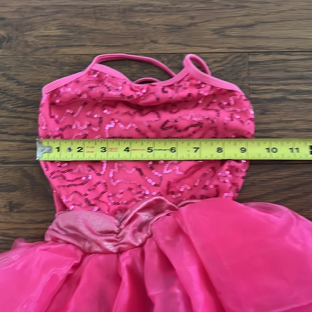 Costume!!  Bright pink sparkly sequin tutu dress - Picture 9 of 9